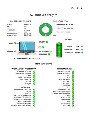 MacBook Pro 2015 Usado 13" | i5, 8GB RAM, 256GB | TrocaTech